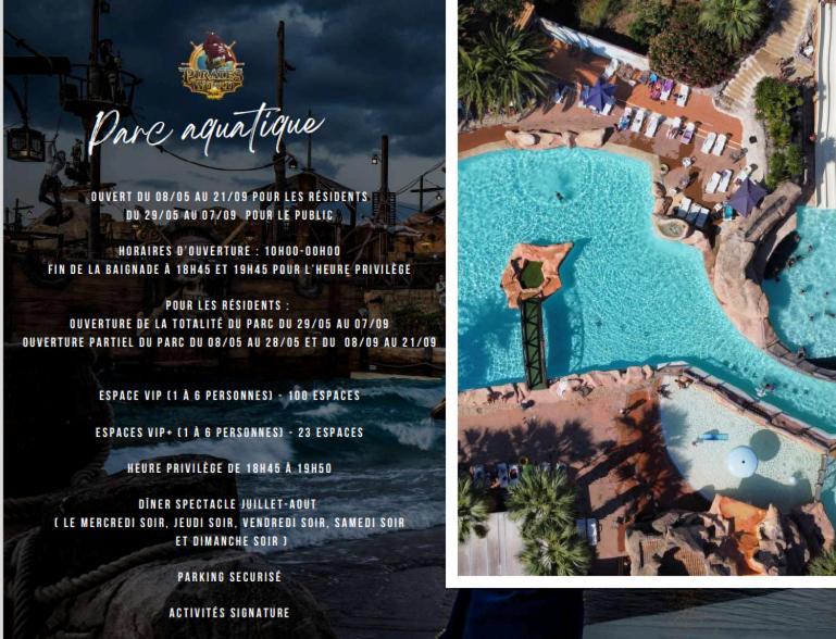 Hotel Pirates World Agde Ngoại thất bức ảnh